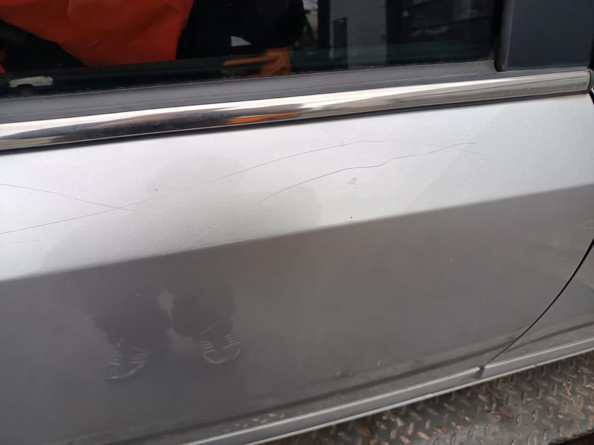 Opel Astra H Caravan Bj 2008 original Tür hinten rechts Z157 Starsilber III