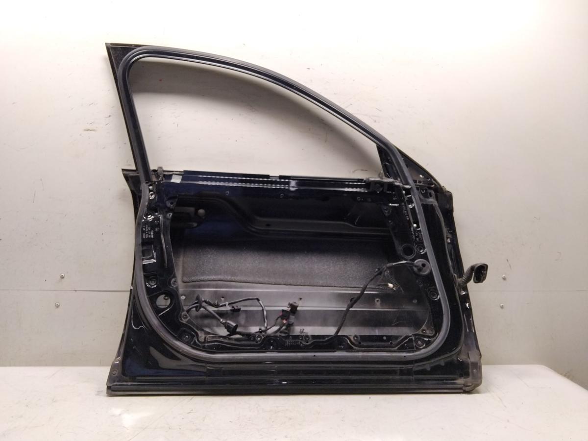 Audi A8 D3 4E Tür vorn links Fahrertür brilliantschwarz LY9B Bj.2004