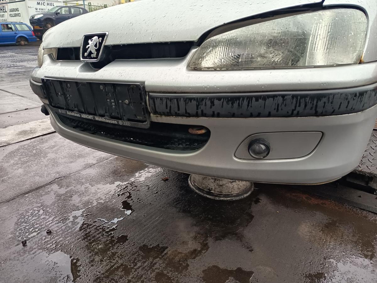 Peugeot 106 original Sto&szlig;stange vorne EZR Aluminiumgrau Baujahr 2002