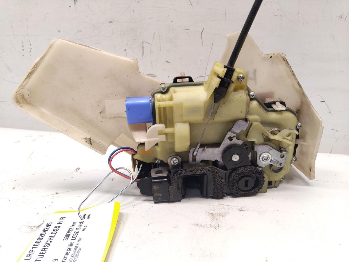VW Polo 9N3 original T&uuml;rschlo&szlig; hinten rechts mit Zentralverriegelung Bj.2009