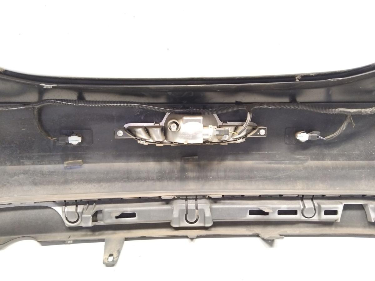 Peugeot 208 original Stoßfänger Stoßstange hinten silber mit PDC Bj.2016