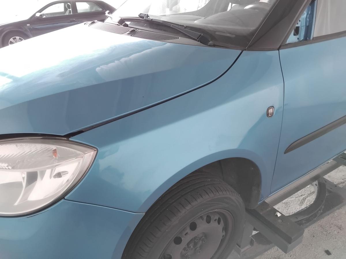 Skoda Roomster 5J original Kotflügel vorn links LF5S Indigoblaumetallic BJ2009