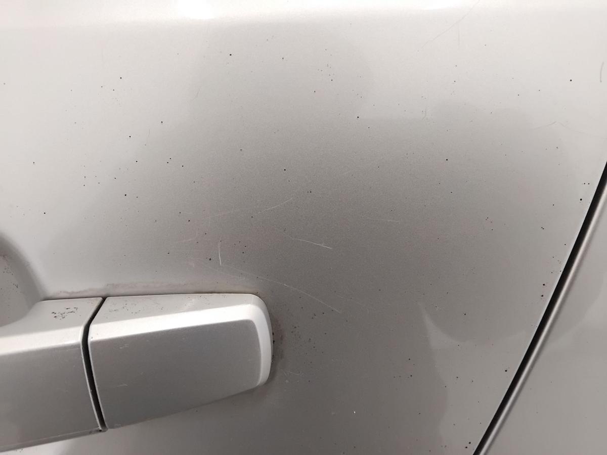 Opel Corsa D Tür hinten links 2AU Starsilber III Metallic Z157 5-türig BJ2006