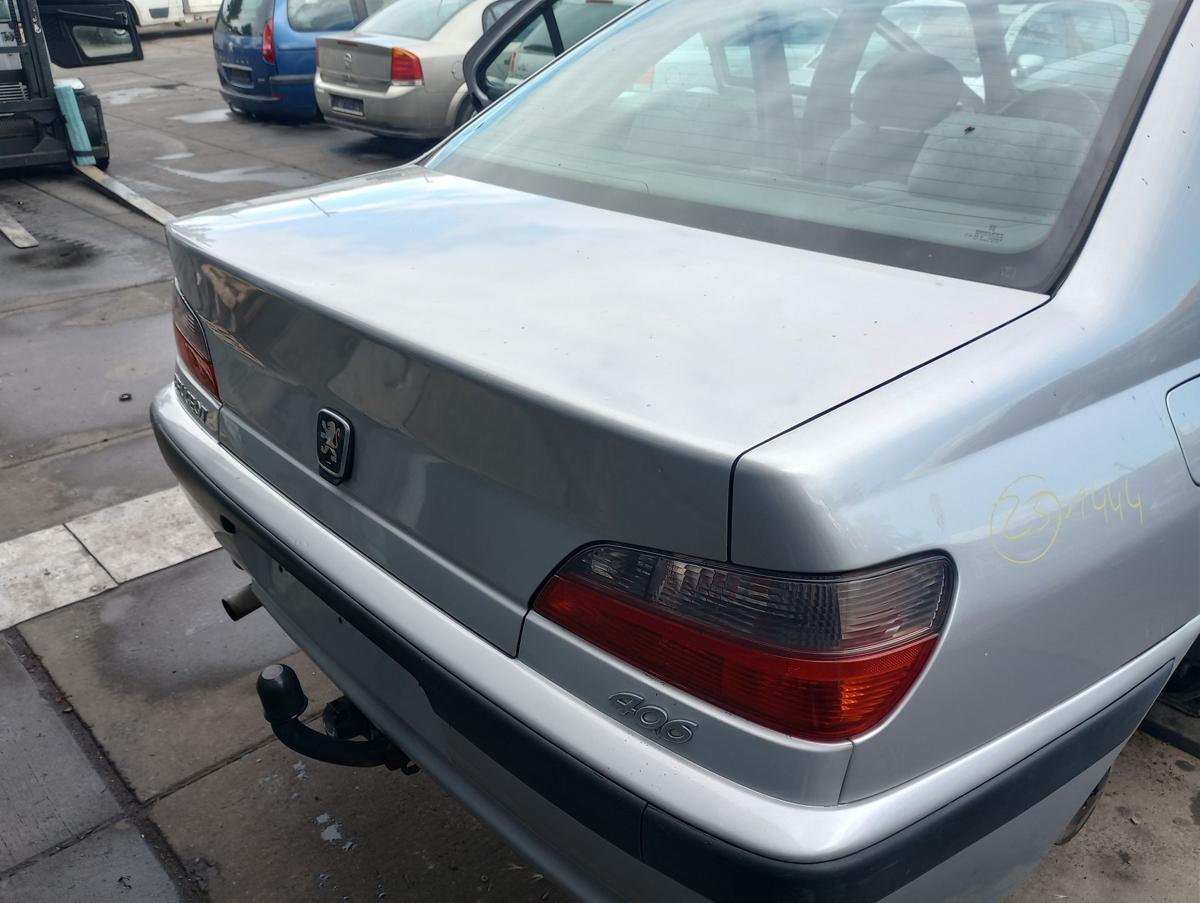 Peugeot 406 Limo original Heckklappe Deckel hinten EYC Quarzsilber Bj 1997