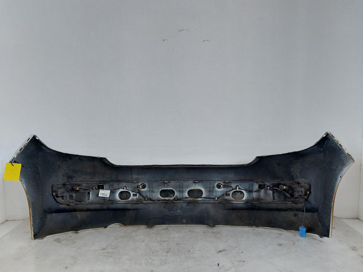 Peugeot 207 W Stossfänger Stossstange Bumper hinten PDC 5trg EWP WEISS BANQUISE