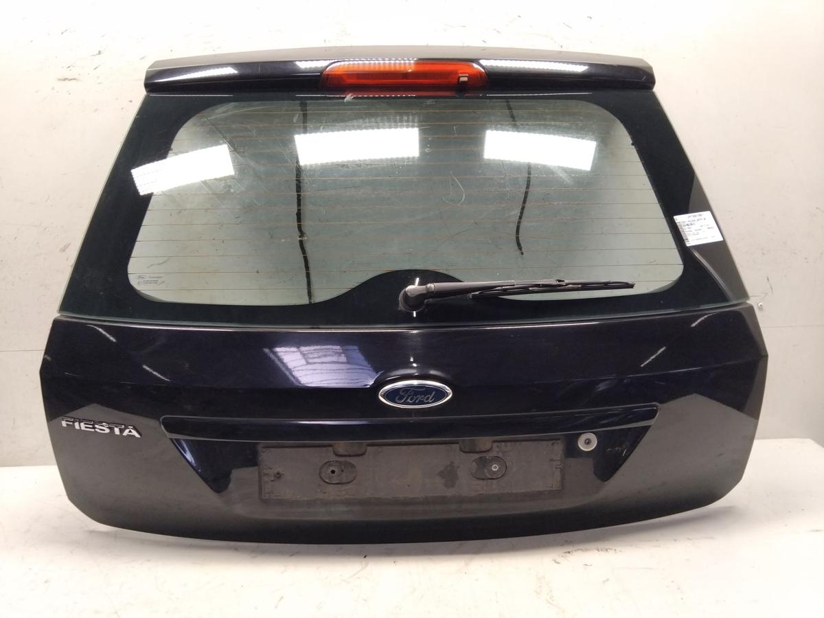 Ford Fiesta JD3 original Heckklappe Panther Schwarz Metallic mit Scheibe BJ2008
