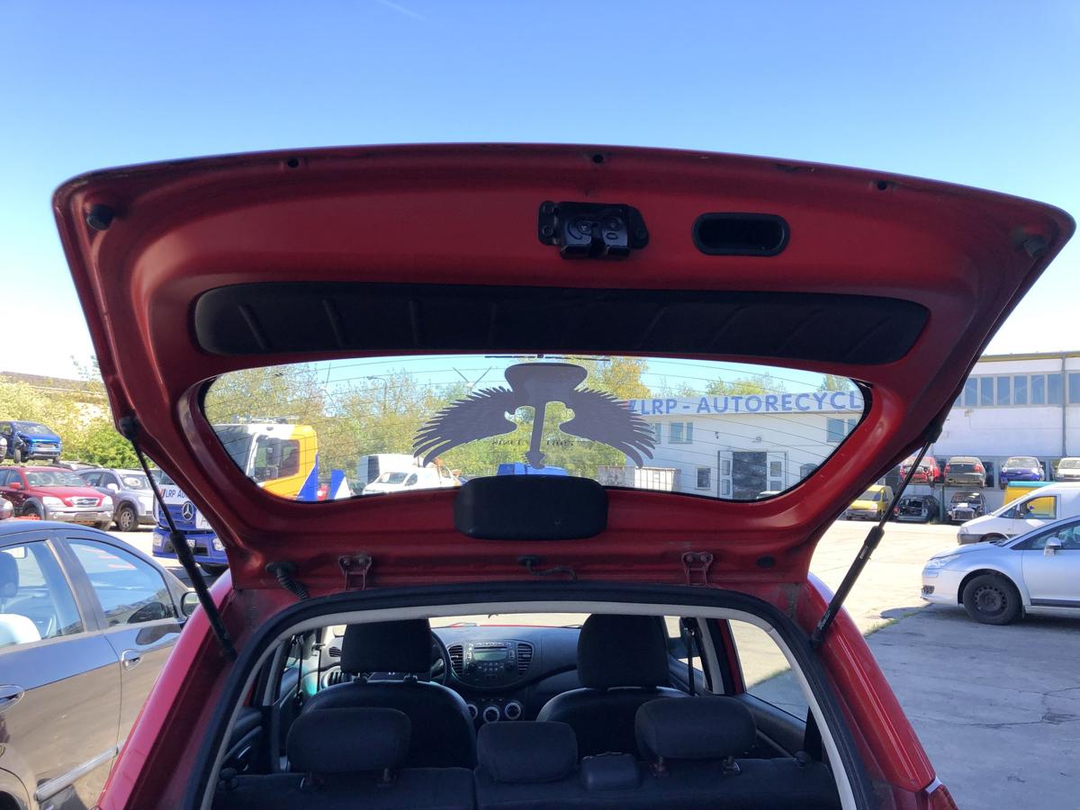 Hyundai i10 PA Heckklappe mit Heckscheibe im Rohbau Anrostungen H4 Electric Red
