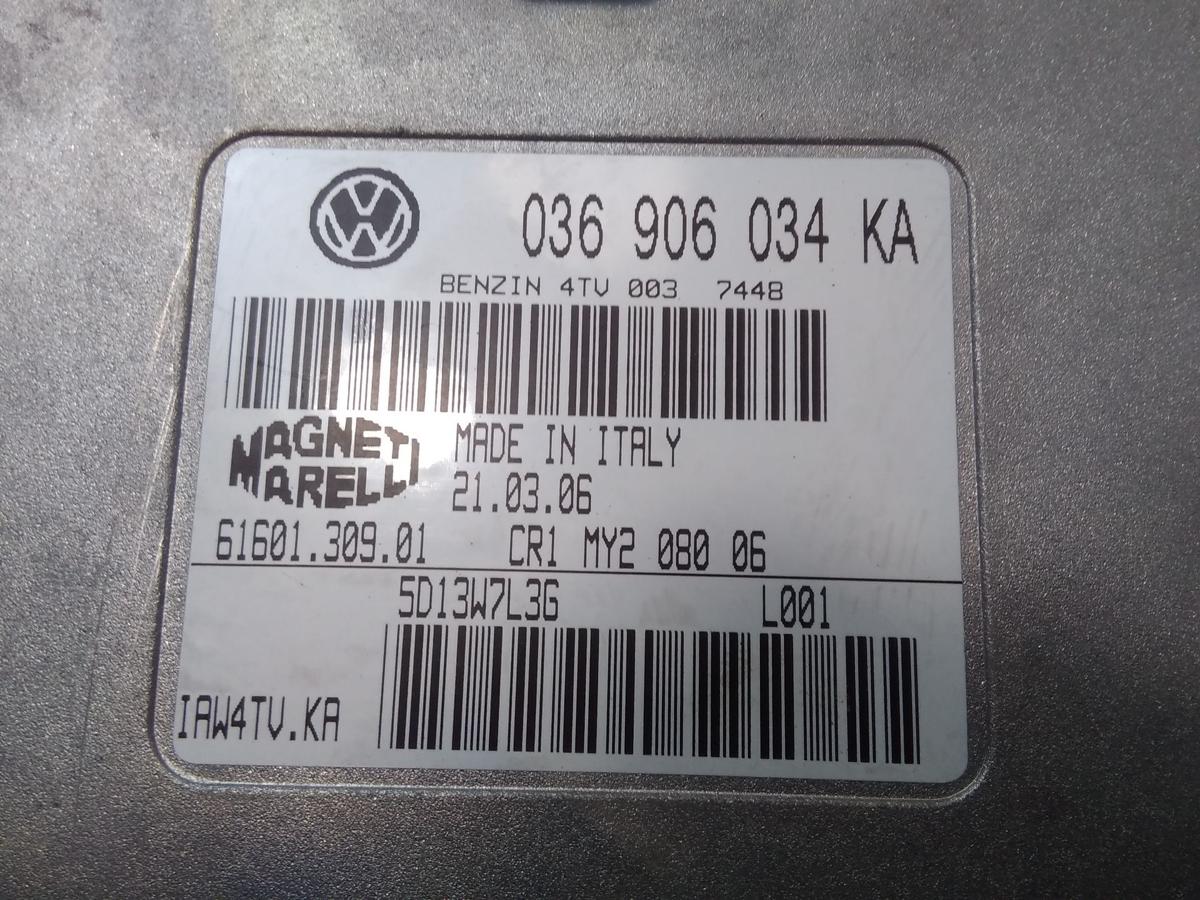 VW Polo 9N3 original Motorsteuerger&auml;t 036906034KA 1.4 55kw BKY BJ2006