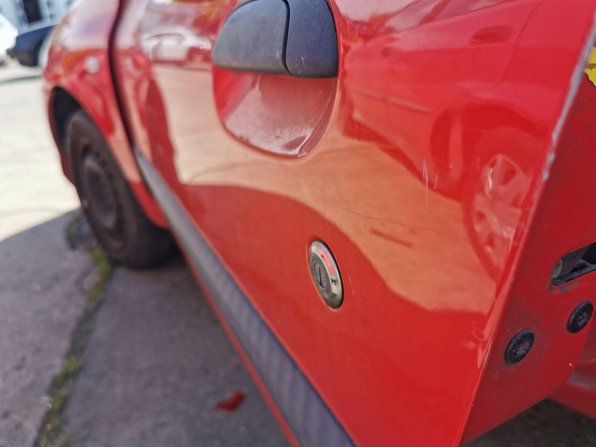 Renault Clio 2 Campus Fahrertür Tür Autotür vorn links OV727 Red Brisk 3 Türer