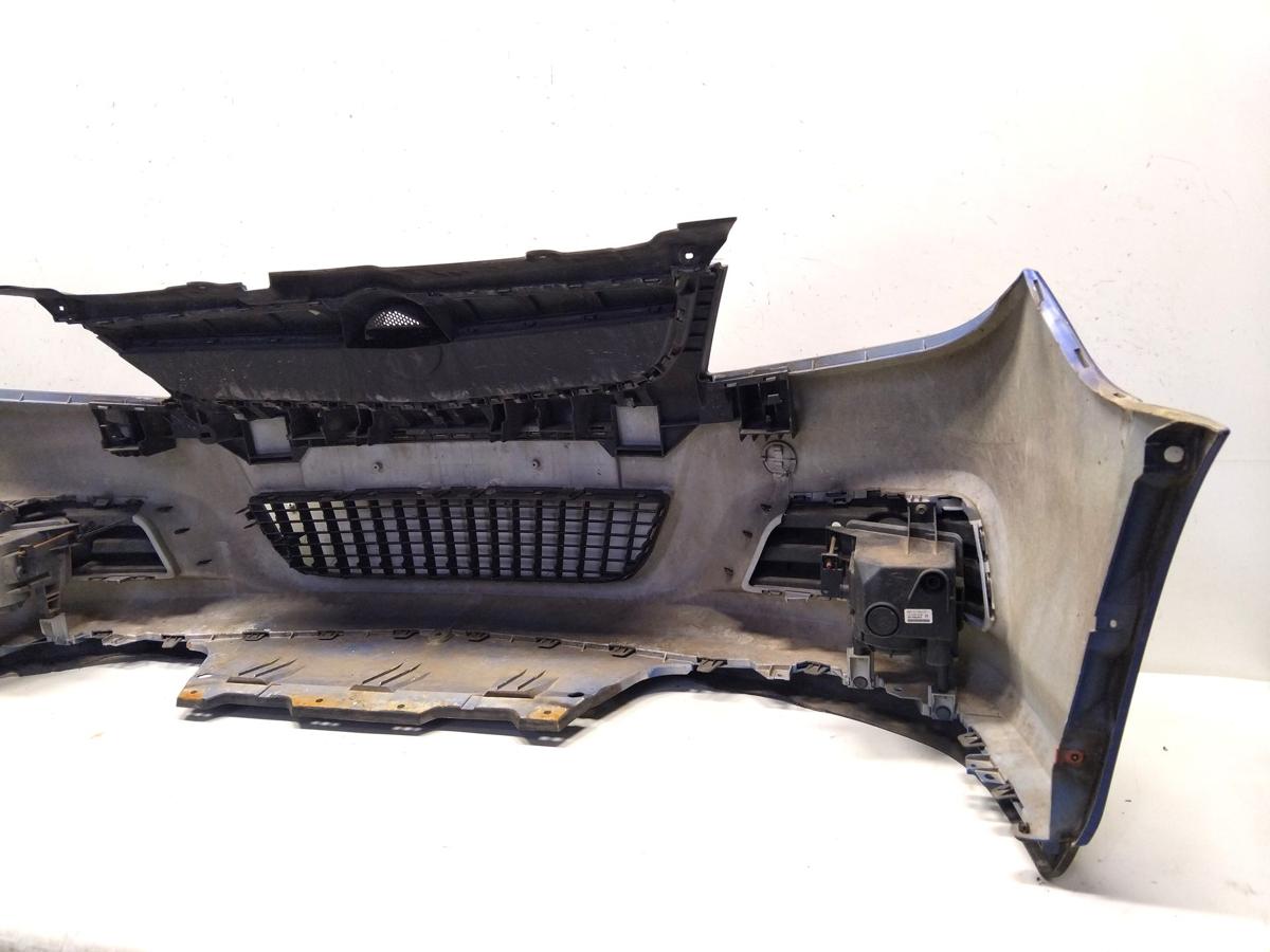 Opel Vectra C orig Sto&szlig;stange Stossf&auml;nger vorn Z21B Ultrablau Facelift BJ2005