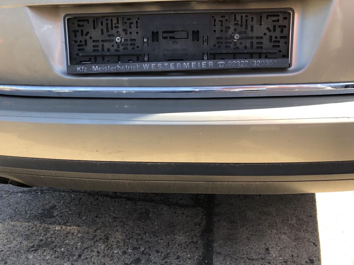 VW Passat 3C B6 Variant Stoßfänger hinten Heckschürze Kombi LD1W Wheatbeige