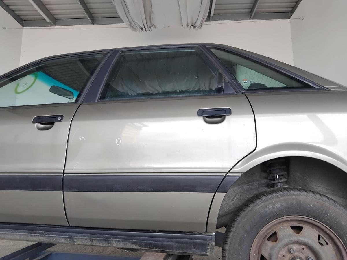 Audi 80 B3 Typ 89 T&uuml;r hinten links LY6U Papyrusmetallic BJ1991