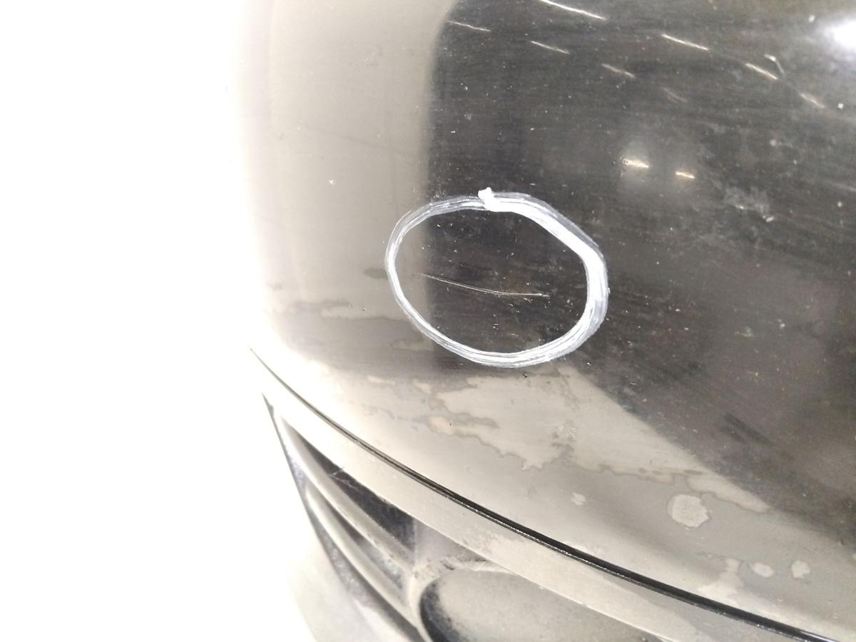 VW Fox 5Z original Sto&szlig;f&auml;nger Sto&szlig;stange vorn brillantschwarz L041 LY1C Bj.2005