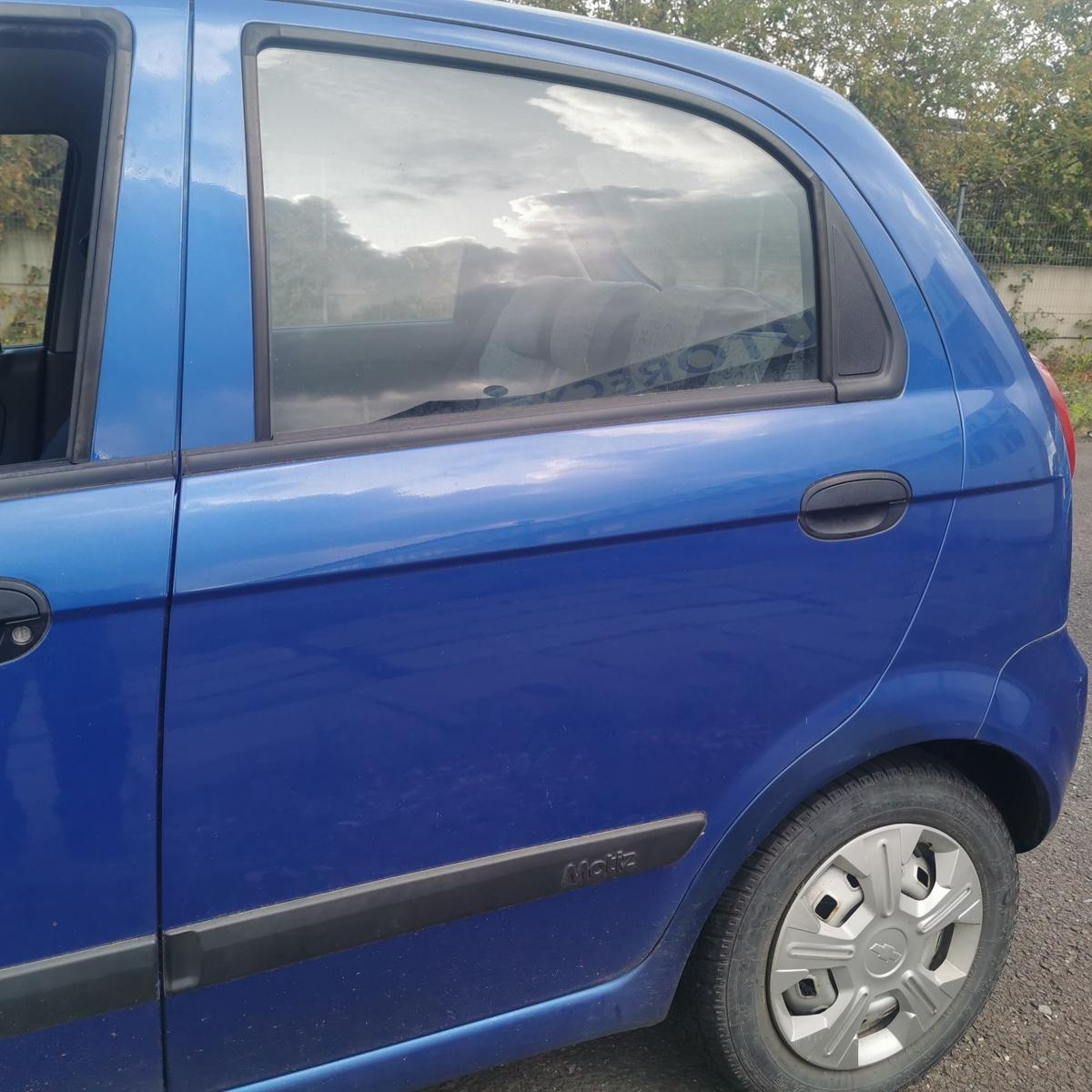 Chevrolet Matiz M200 Tür hinten links Rohbau 99U-Mighty Blue