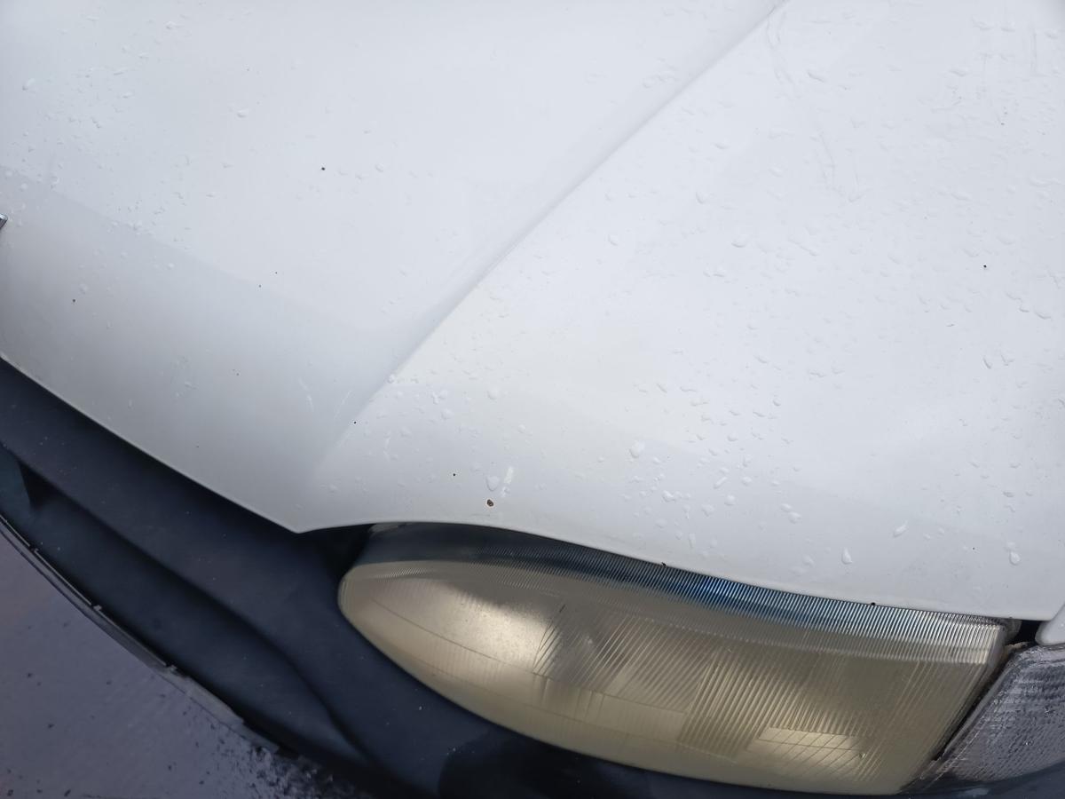 Fiat Strada I original Motorhaube Klappe Deckel vorn Front wei&szlig; uni Bj 2001