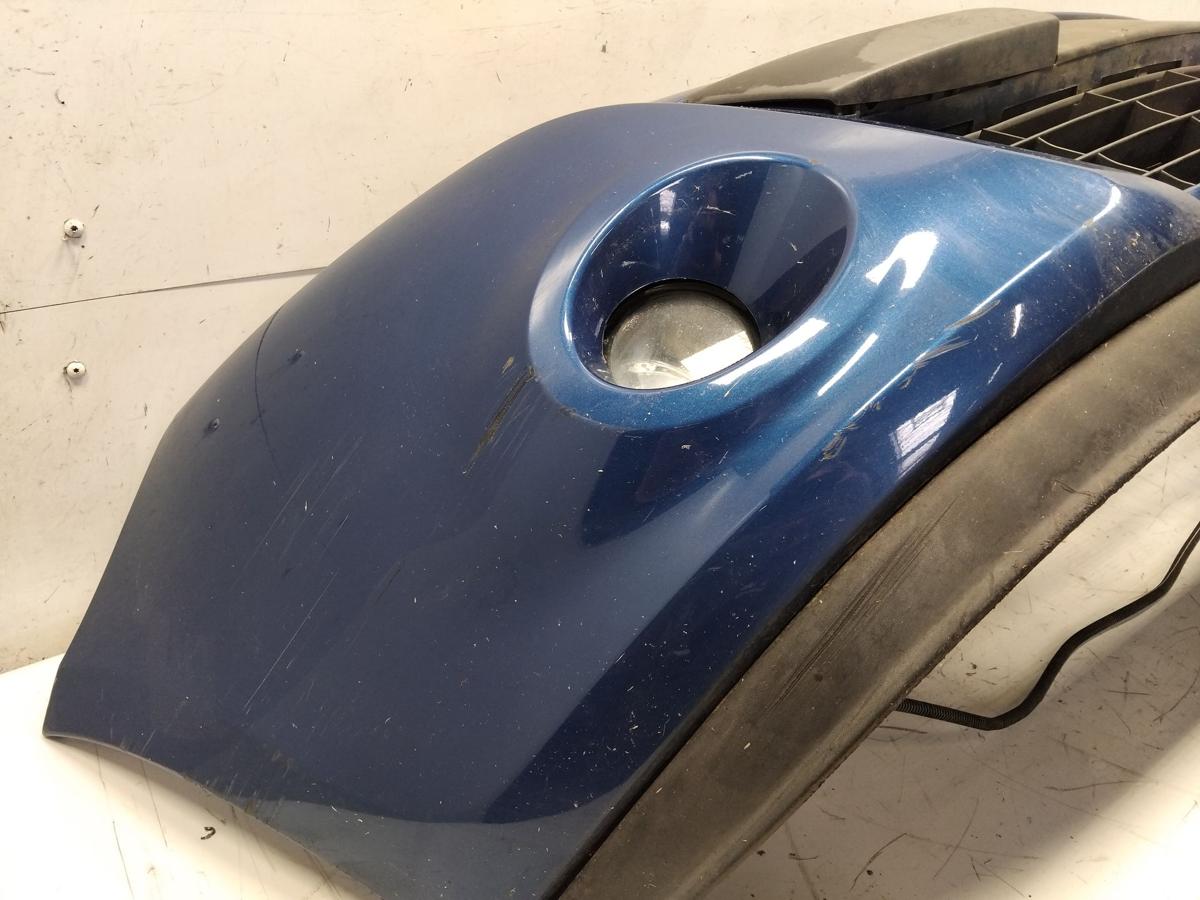 Renault Clio 3 Facelift orig Sto&szlig;stange Sto&szlig;f&auml;nger vorn BJ2010 TERNA blaumetallic