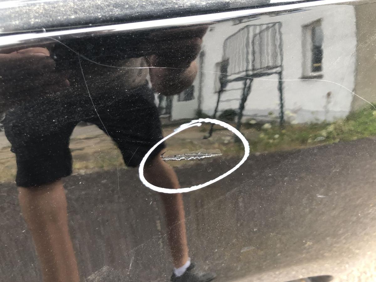 VW Lupo 6X Kotfl&uuml;gel links Fahrerseite Seitenwand L041 Brillantschwarz