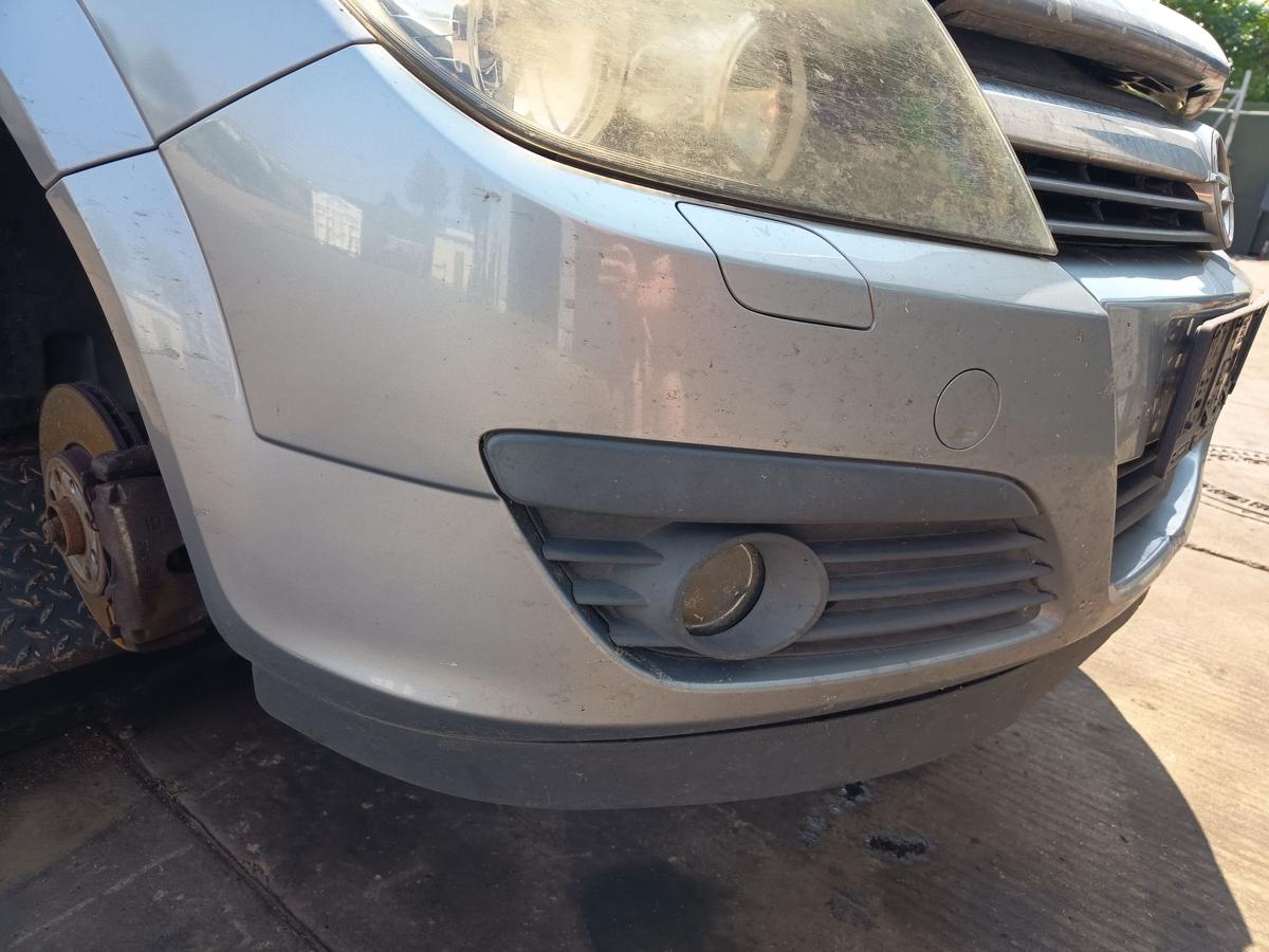 Opel Astra H original Sto&szlig;stange vorne Z163 Lichtsilber vor Facelift Bj 2007
