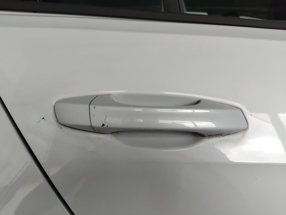 VW Golf 7 Tür hinten rechts LB9Z White Silver Metallic 5-türig Fließheck BJ2017