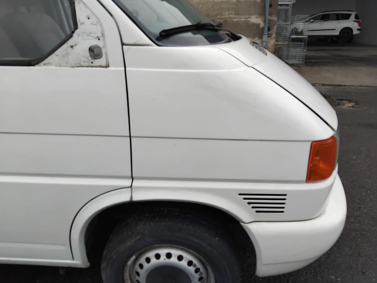 VW T4 orig. Kotflügel vorn rechts Facelift BJ1998 kurzer Vorderwagen L902 weiss
