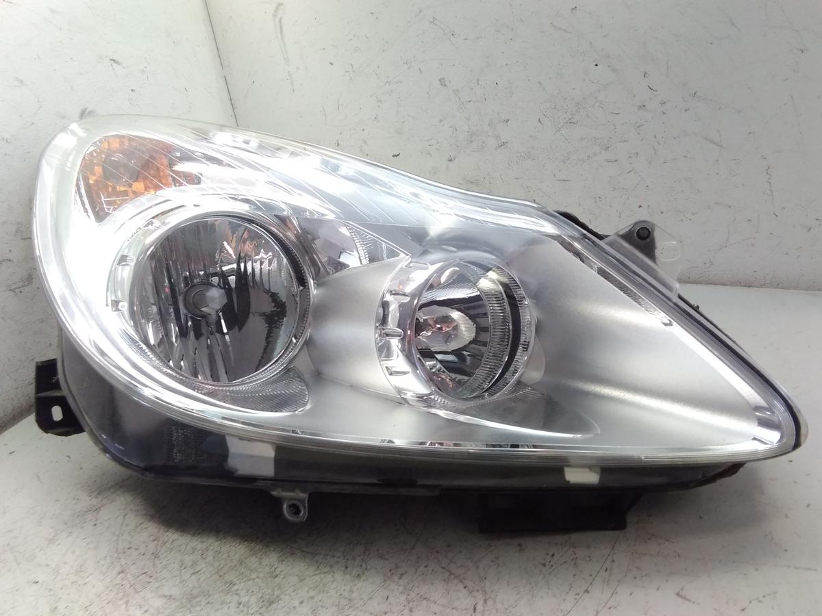Opel Corsa D orig Scheinwerfer rechts chrom Valeo Halogen m LWR BJ2007 89313309