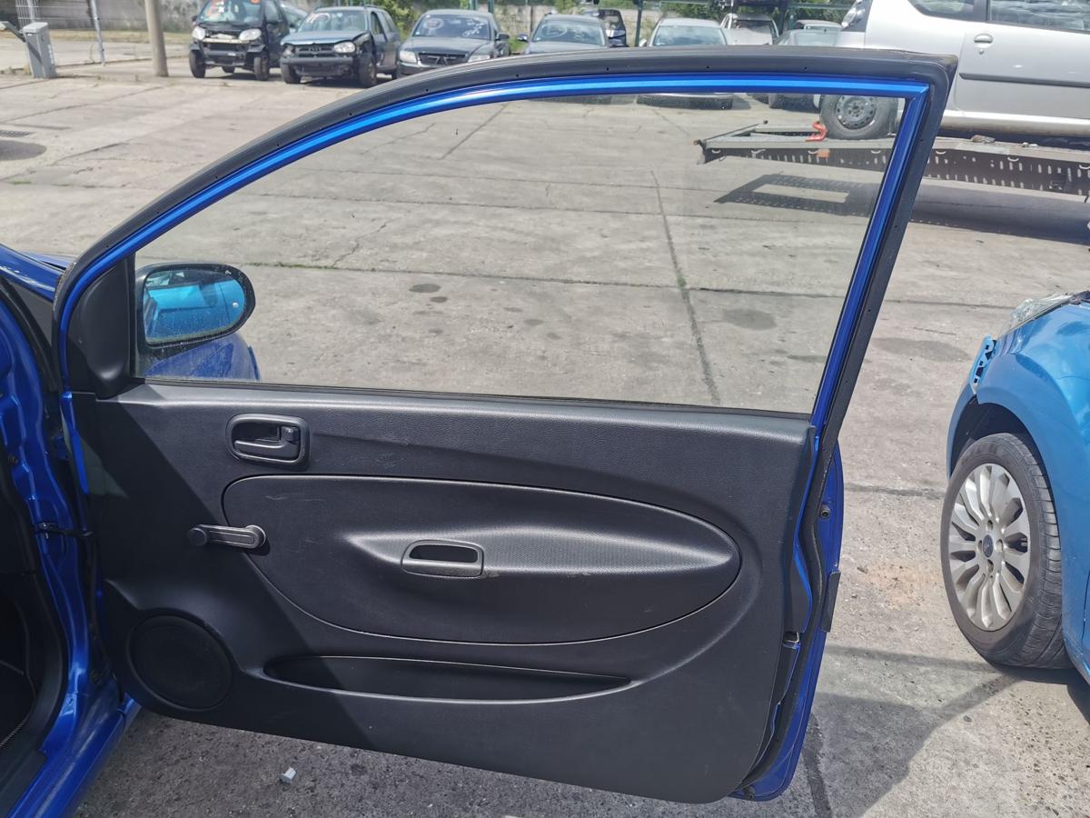 Daihatsu Cuore 251 Fahrertür Tür Autotür Rohbautür vorn rechts B51 Blue Perl met