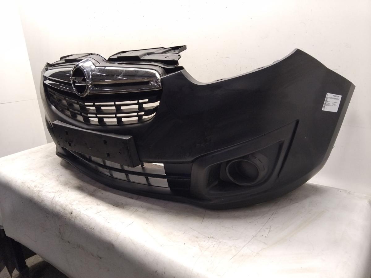 Opel Combo D Kasten Sto&szlig;stange vorn mit Grill schwarz BJ2014