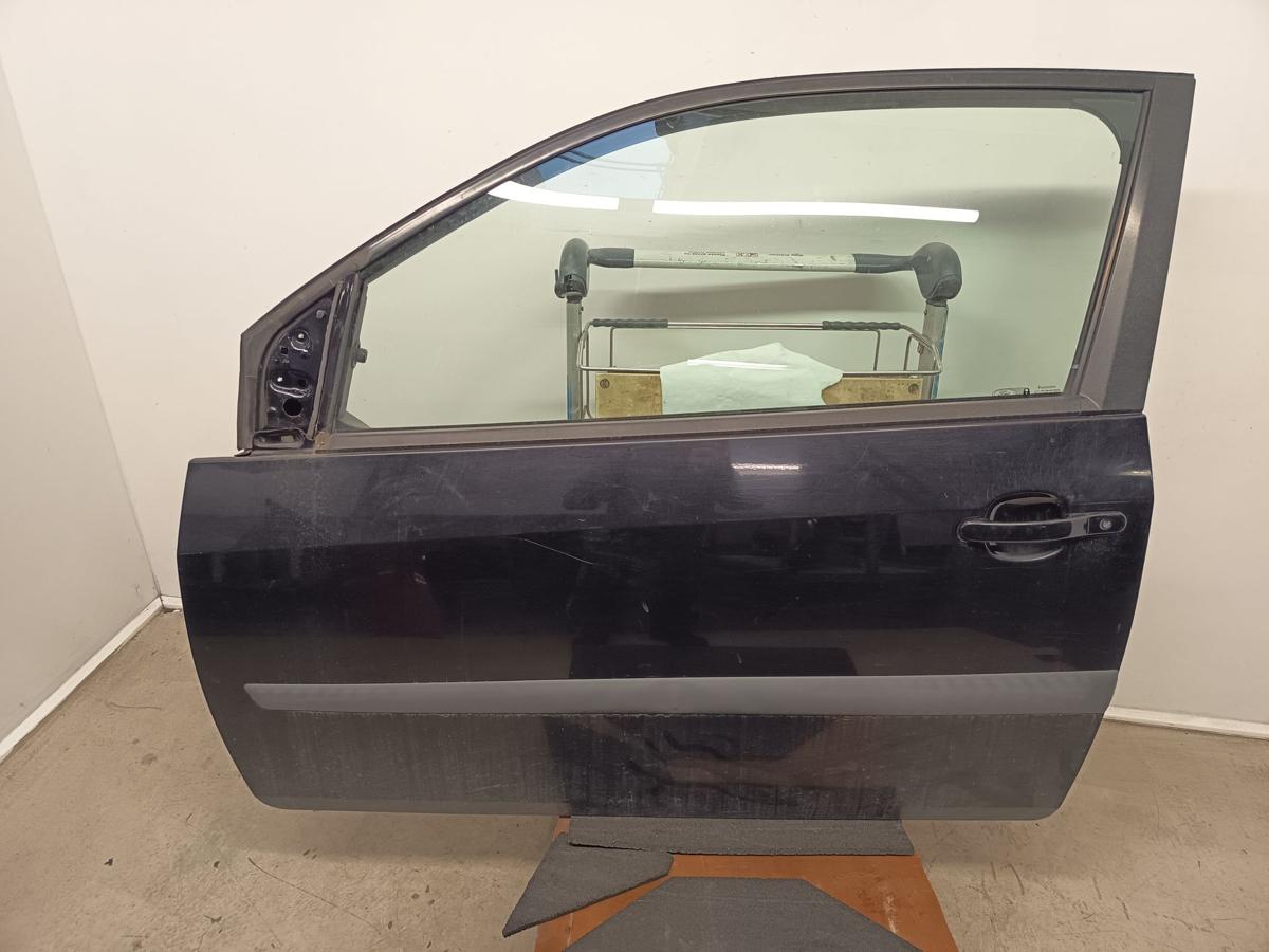 Ford Fiesta VI 3t&uuml;rer original T&uuml;r vorn links Fahrer Pantherschwarz Bj 2006