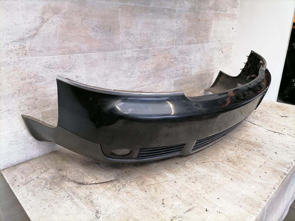 Audi A6 4B original Stoßstange Stossfänger vorn LY9B Brillantschwarz Facelift Bj.2002
