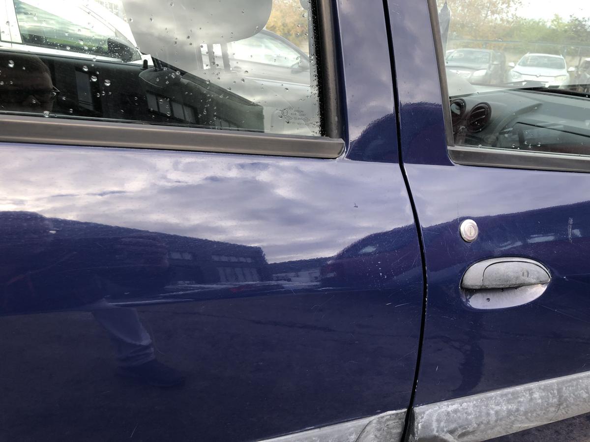Dacia Logan MCV Tür hinten rechts Kombi Fondür kleine Dellen OV61H Blue Marine