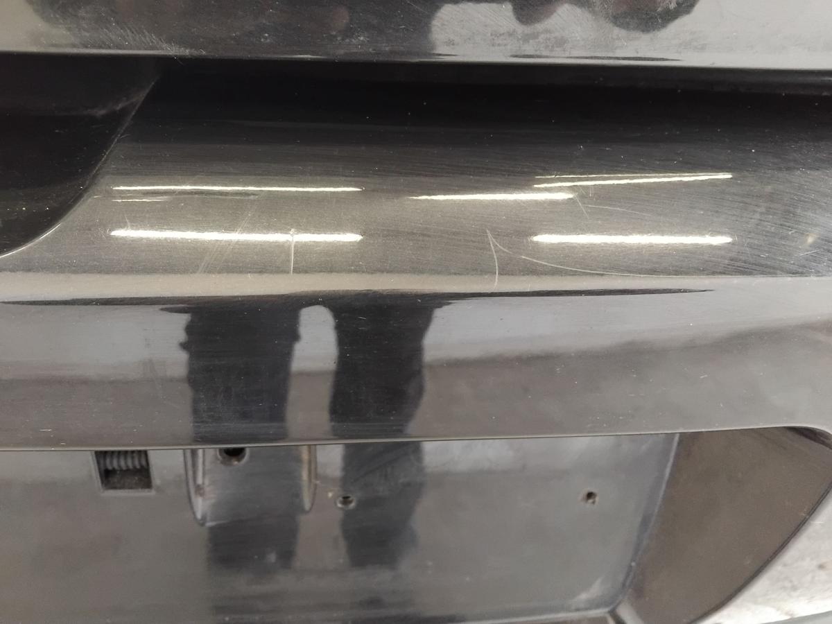 Renault Clio 3 original Sto&szlig;stange Stossf&auml;nger hinten NV676 Noir Nacre BJ2008