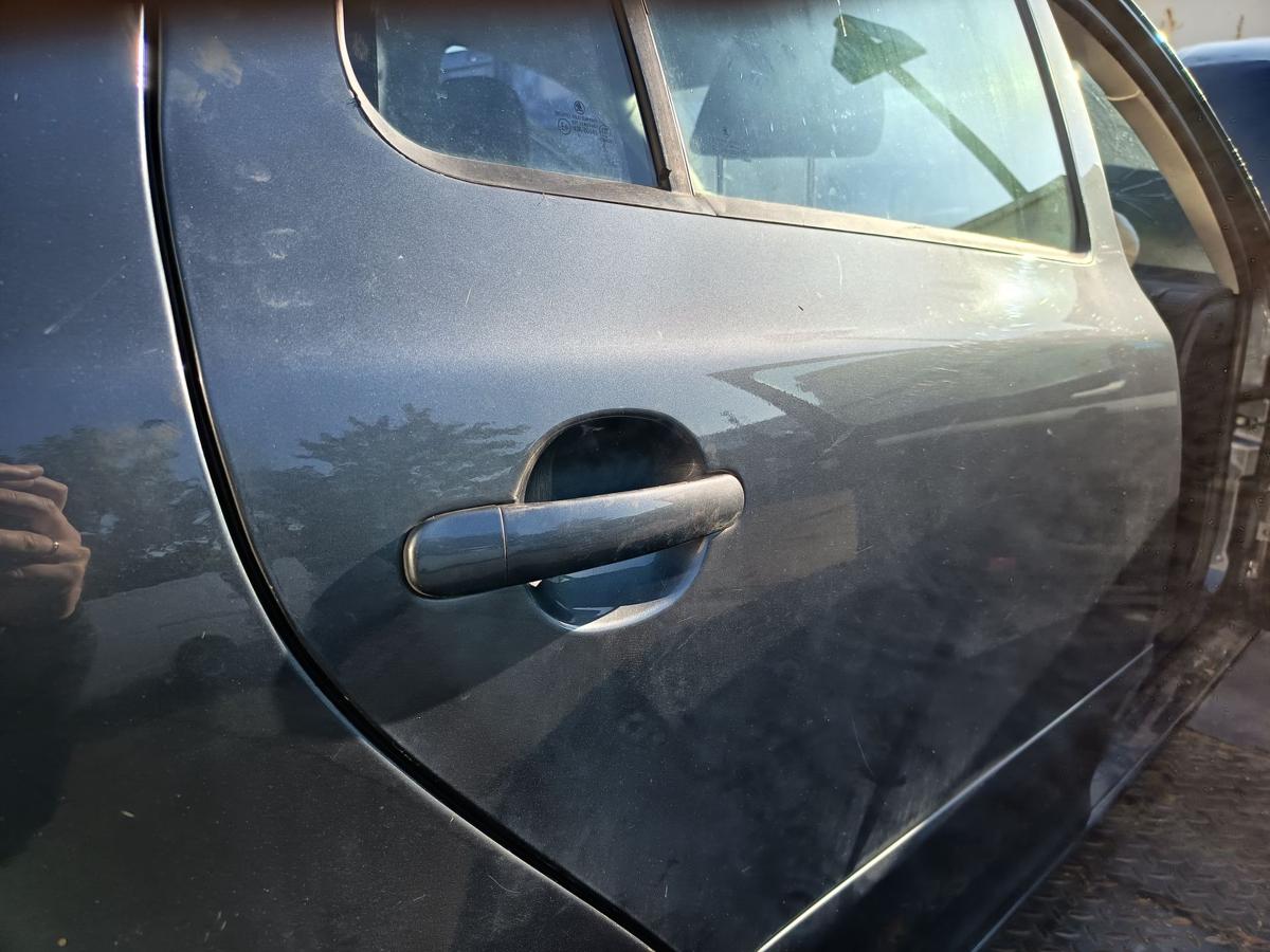 Skoda Octavia II 1Z Combi T&uuml;r hinten rechts Fond F8J Anthrazitgrau Bj 2012