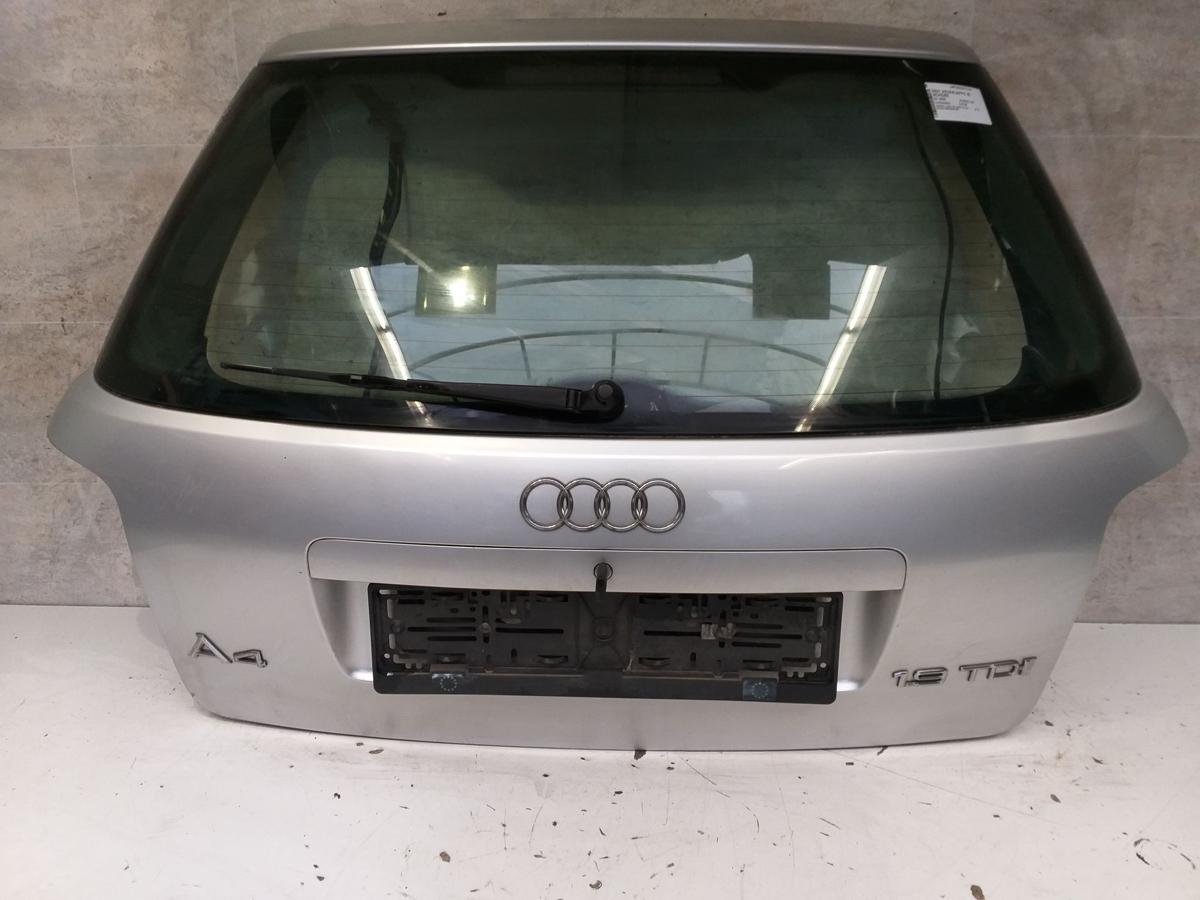 Audi A4 B5 Avant original Heckklappe mit Heckscheibe Lichtsilber LY7W Facelift Bj.2000