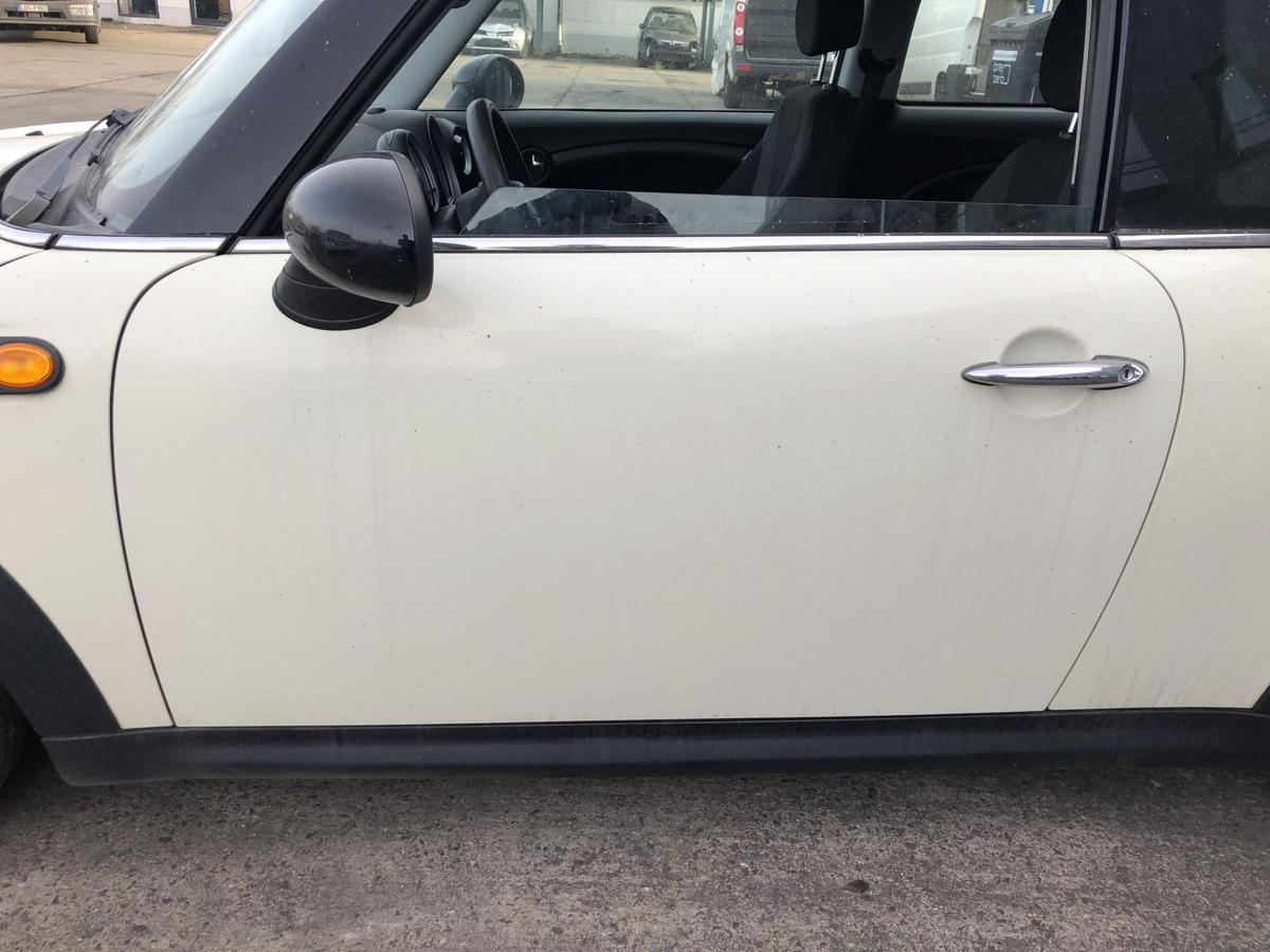 BMW Mini R56 Tür vorne links Pepper White Fahrertür Rohbau
