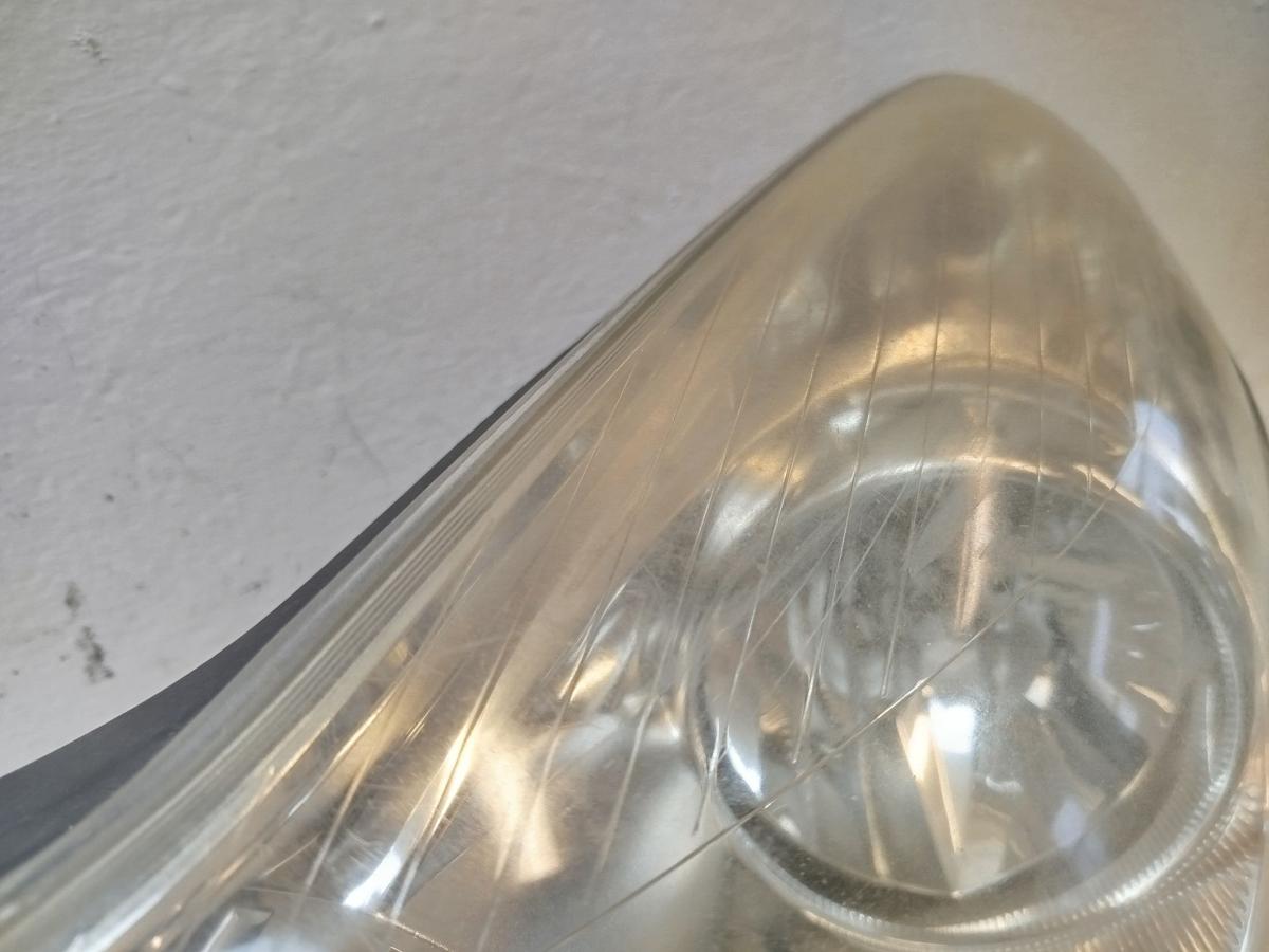 Opel Corsa D Scheinwerfer links Frontscheinwerfer Halogen Lampe OEM tr&uuml;b