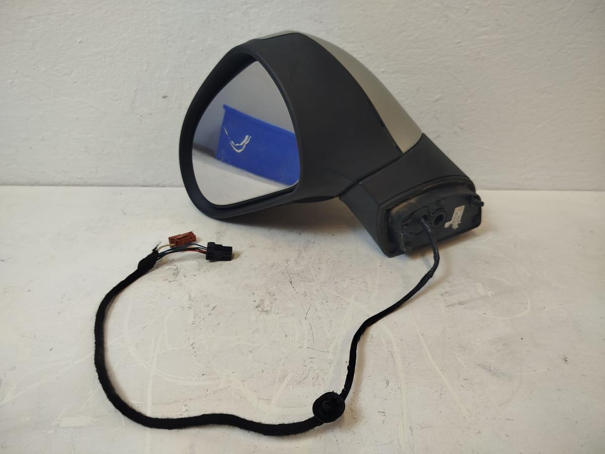 Peugeot 207 SW WE Au&szlig;enspiegel links R&uuml;ckspiegel elektrisch ETS Aschgrau