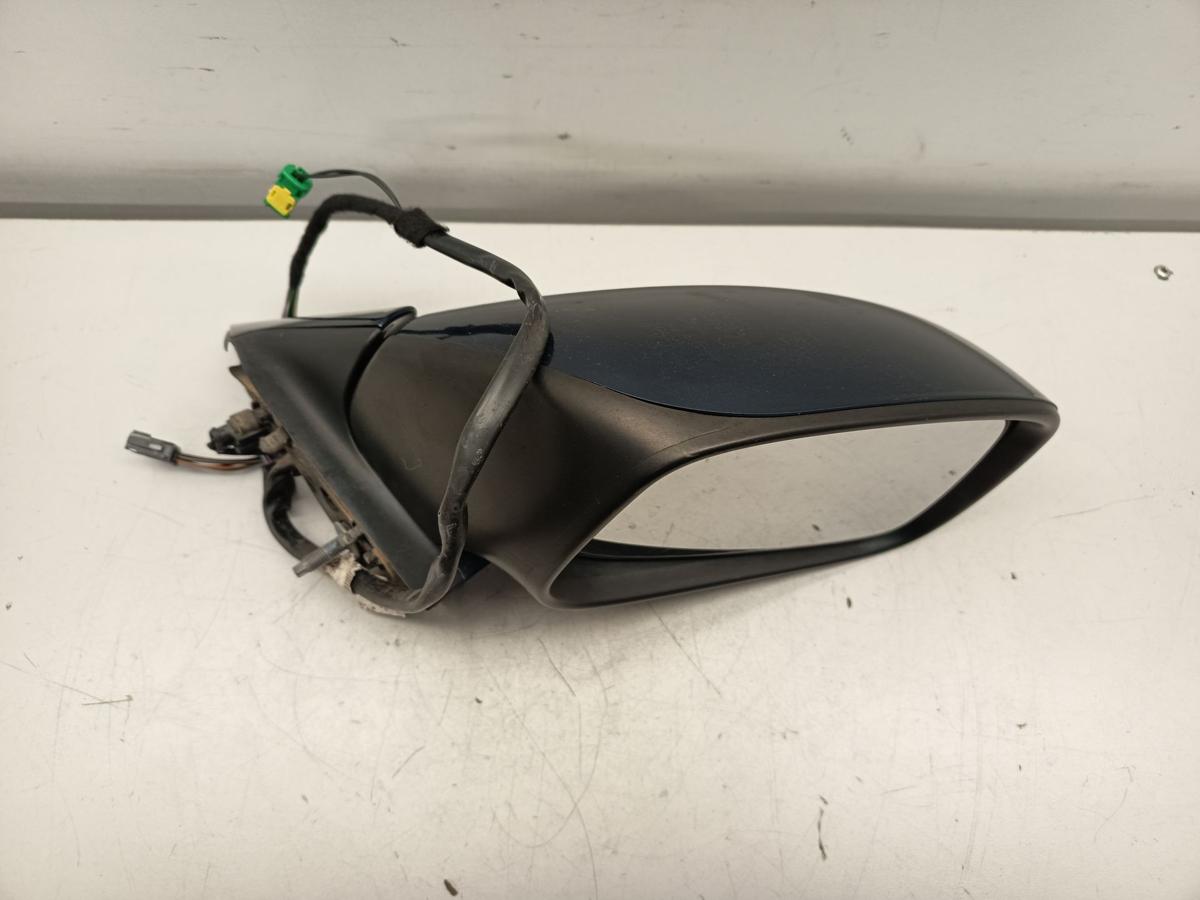 Citroen C8 original Au&szlig;enspiegel rechts elektr klappbar KMP Blau Baujahr 2009