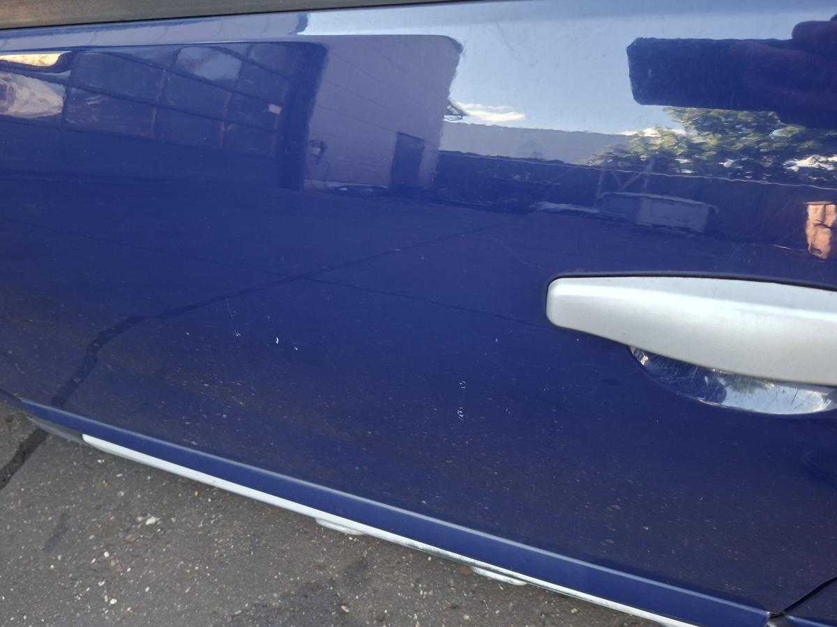 Dacia Sandero original Tür vorn links EZ 2010 OV61H-Blue Marine