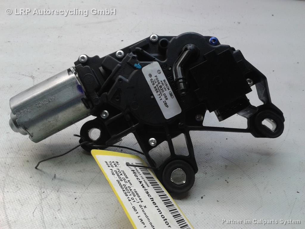 VW Fox 5Z Heckwischermotor 5Z6955711 F006B20059 BOSCH BJ2008