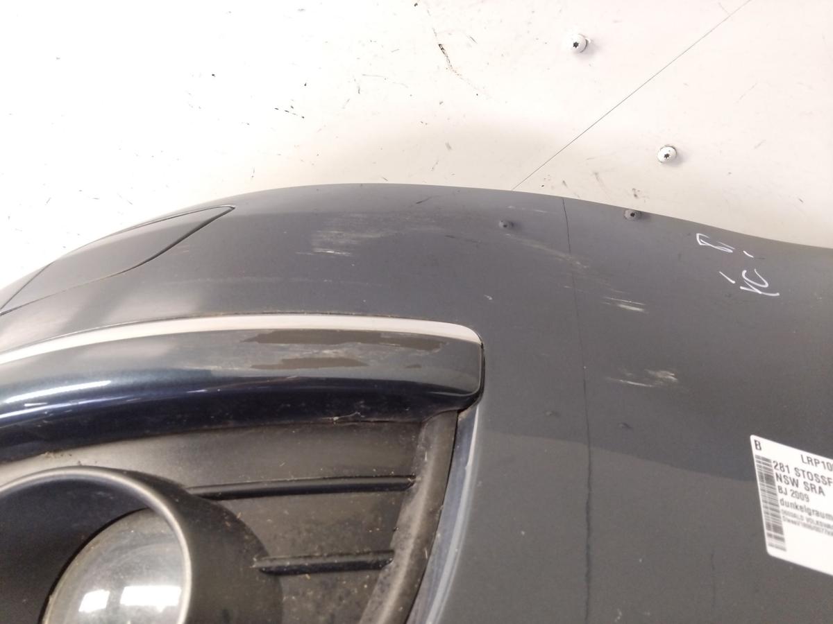 VW Golf 5 Variant original Sto&szlig;stange Sto&szlig;f&auml;nger vorn blaugraumetallic mit SRA