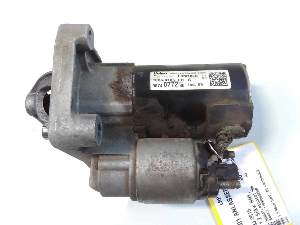 Peugeot 308 II original Anlasser Starter 1.2 96kw Automatik Bj.2015