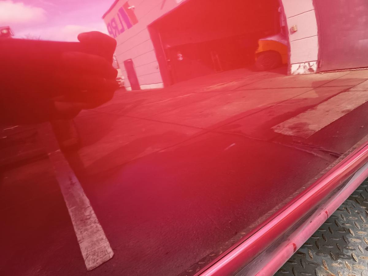 Citroen C3 original T&uuml;r hinten rechts Fond EKQ Luziferrot Bj 2007