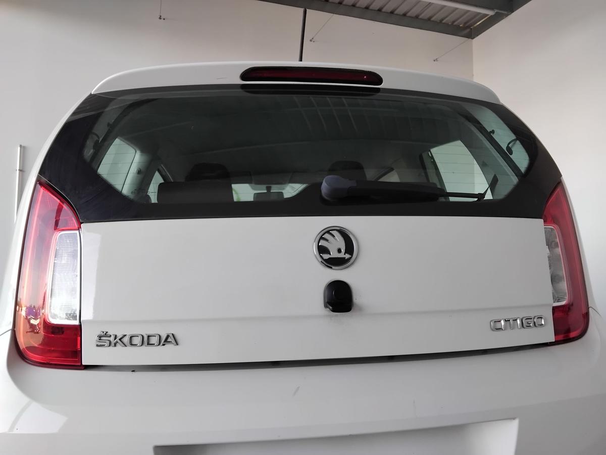 Skoda Citigo Heckklappe LB9A Candywei&szlig; mit Heckscheibe BJ2017