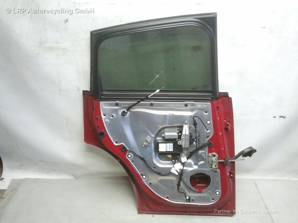 Audi A2 8Z BJ2002 Tür hinten links amulettrot LY3C/weiss foliert