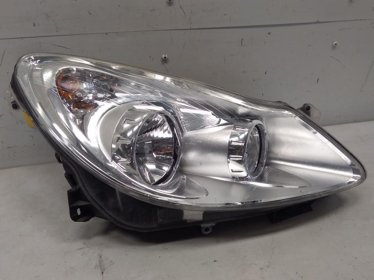 Opel Corsa D original Scheinwerfer rechts chrom Valeo Halogen mit LWR Bj.2006