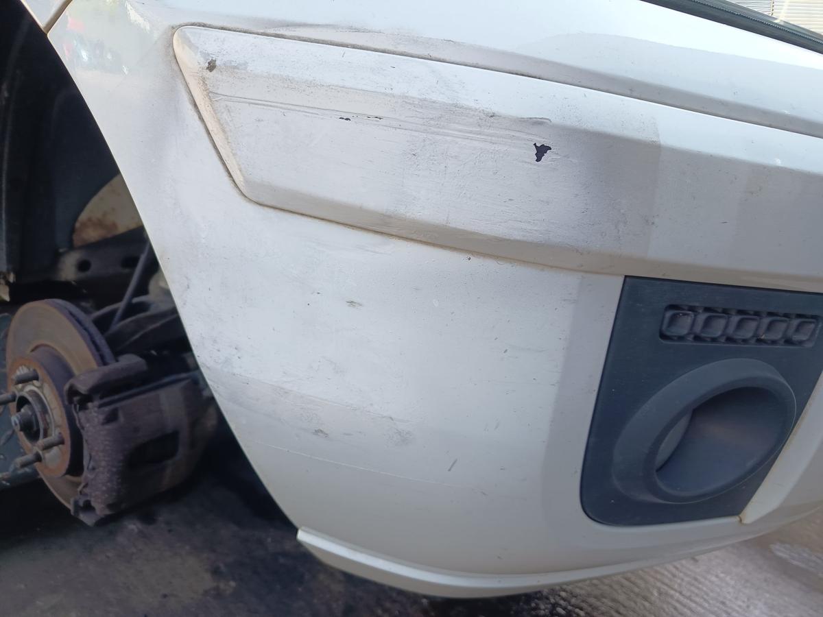 Ford Fusion original Sto&szlig;stange vorne Frost Wei&szlig; Facelift Baujahr 2010