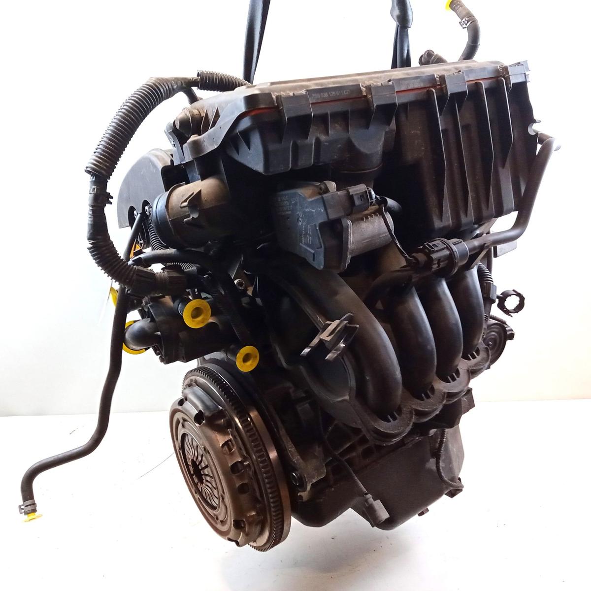 Motor BXW 1.4 63kw Laufleistung 129247km Skoda Fabia 2 5J Bj.2008