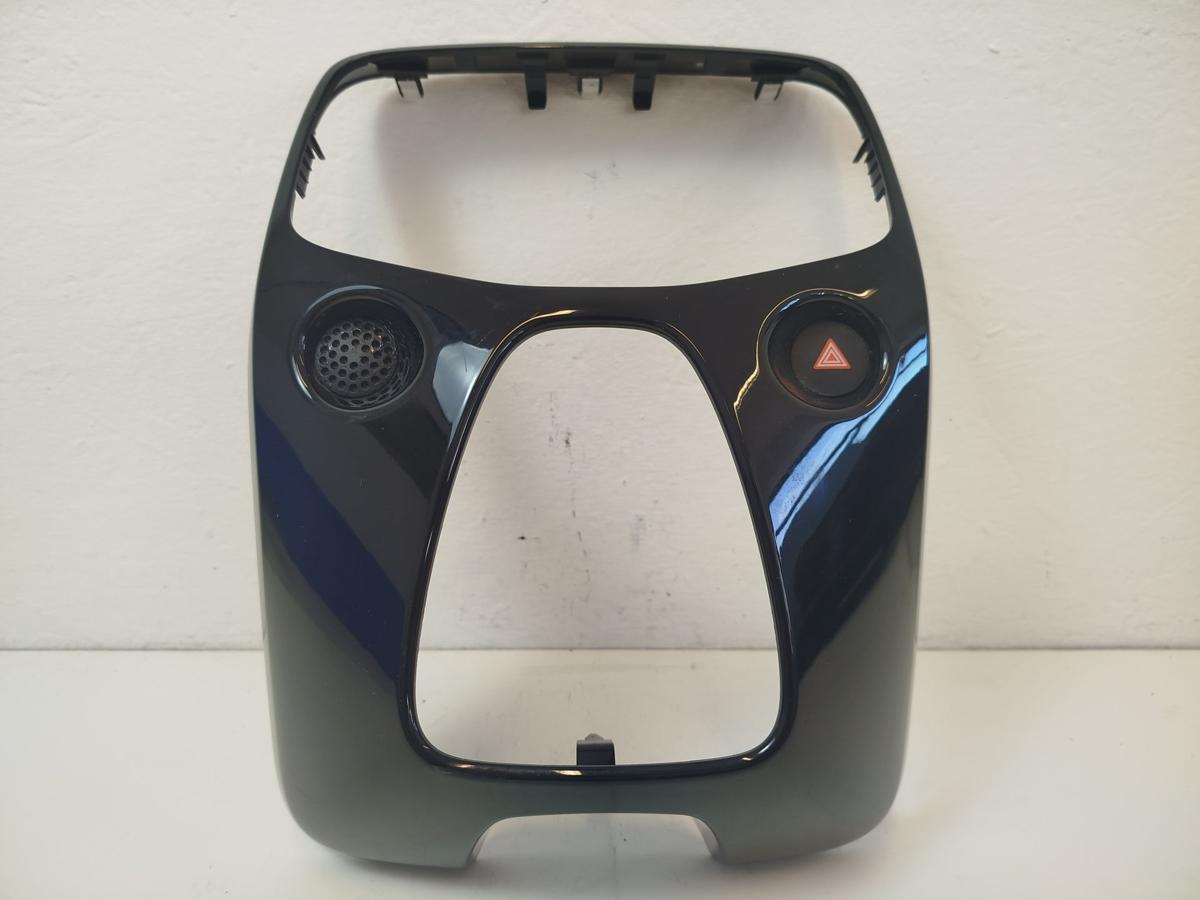 Citroen C1 Typ PS Blende Radio Verkleidung Mittelkonsole glanzschwarz OEM