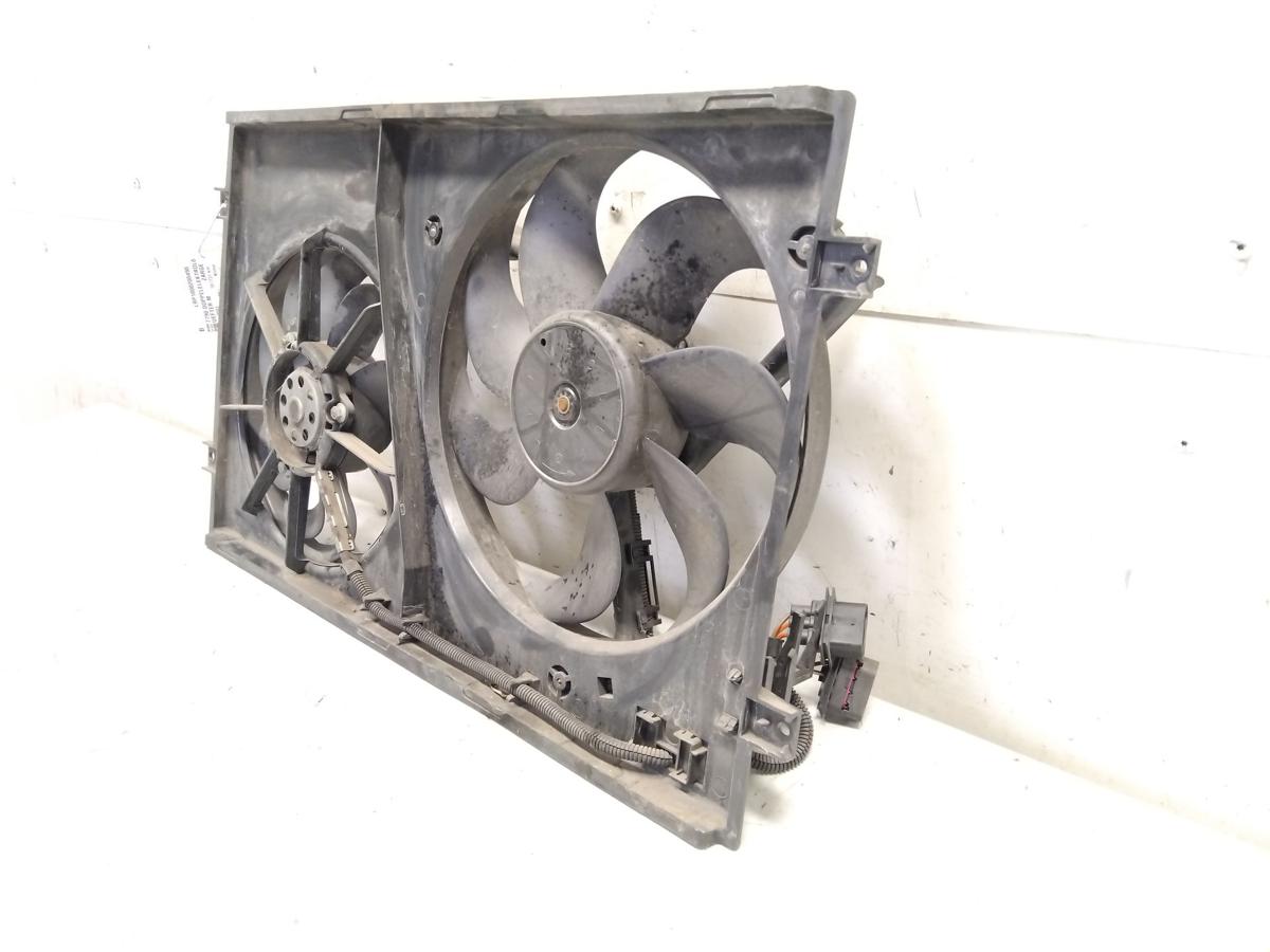 VW Golf 4 1J Doppel Elektrol&uuml;fter mit Zarge 1J0121207T 1.6 77kw BCB Klima BJ2003