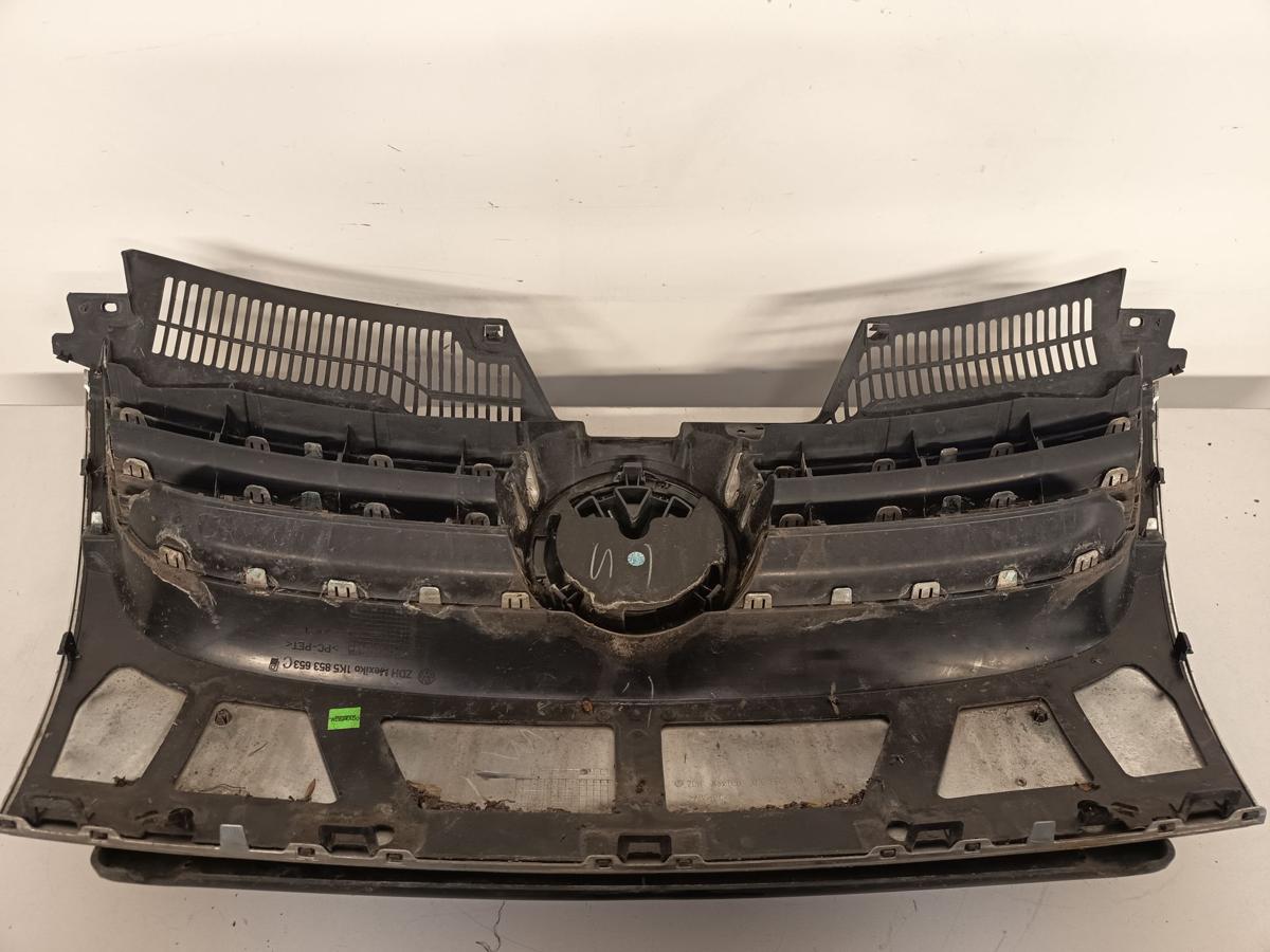 VW Golf V 1K5 Variant Bj 2008 orig Kühlergrill Grill mit Emblem in CHROM